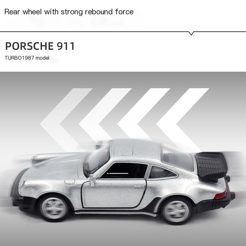 1:36 Porsche 911 Diecast Toy Car Model for Kids