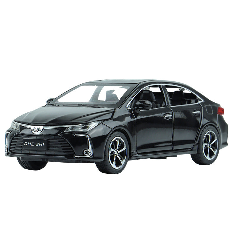 1:32 Corolla Car Model with Base - Alloy Toy Car