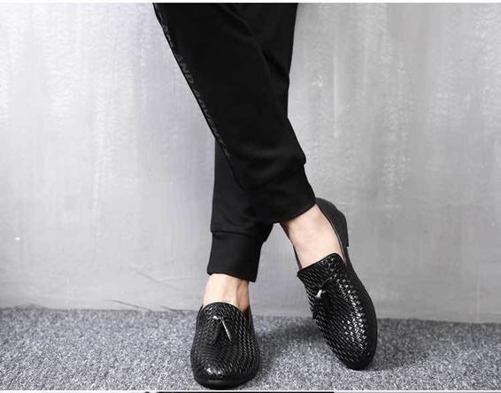 Tassel Leather Shoes for Men - British Style