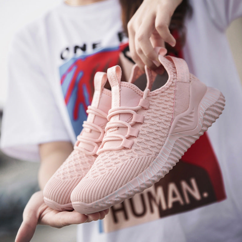 Breathable Women's Sports Shoes - Casual Slip-on Style