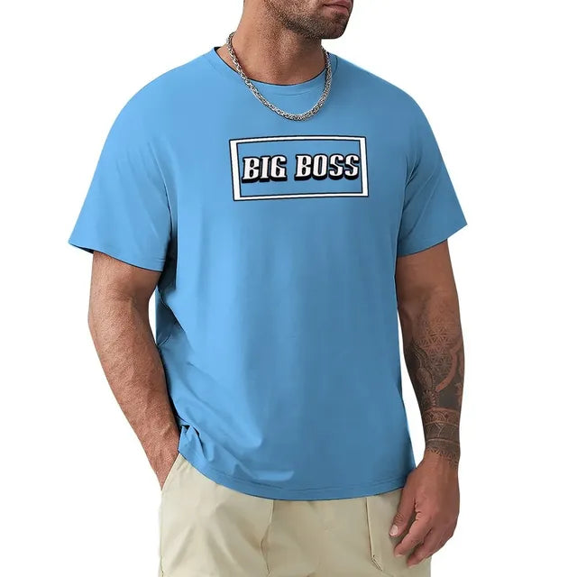 Big Boss-Box Design T-Shirt for Men